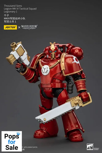 Warhammer The Horus Heresy Action Figure 1/18 Thousand Sons Legion MK IV Tactical Squad Legionary 1 12 cm