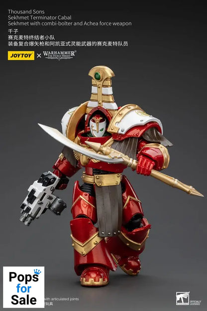 Warhammer The Horus Heresy Action Figure 1/18 Thousand Sons Sekhmet Terminator Cabal Sekhmet with Combi-Bolter and