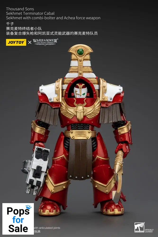 Warhammer The Horus Heresy Action Figure 1/18 Thousand Sons Sekhmet Terminator Cabal Sekhmet with Combi-Bolter and