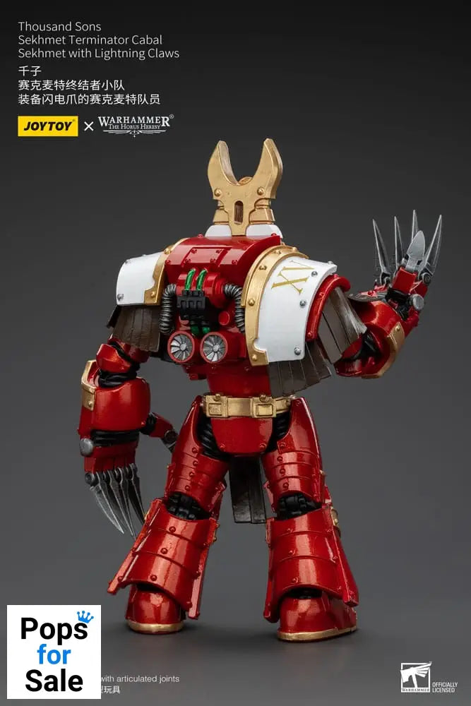 Warhammer The Horus Heresy Action Figure 1/18 Thousand Sons Sekhmet Terminator Cabal Sekhmet with Lightning Claws 14 cm