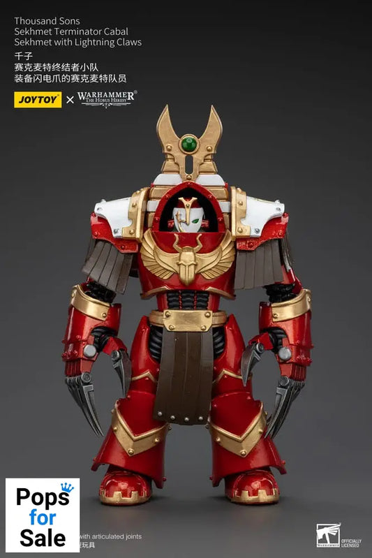 Warhammer The Horus Heresy Action Figure 1/18 Thousand Sons Sekhmet Terminator Cabal Sekhmet with Lightning Claws 14 cm