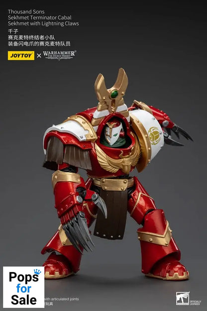 Warhammer The Horus Heresy Action Figure 1/18 Thousand Sons Sekhmet Terminator Cabal Sekhmet with Lightning Claws 14 cm