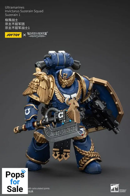 Warhammer The Horus Heresy Action Figure 1/18 Ultramarines Invictarus Suzerain Squad Suzerain 1 12 cm Action figures
