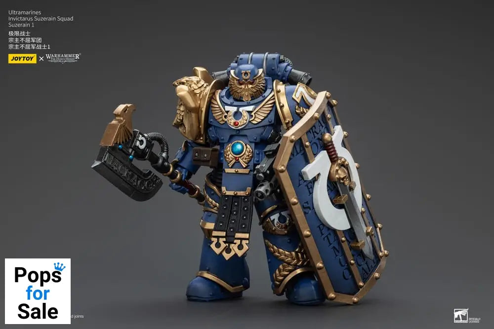 Warhammer The Horus Heresy Action Figure 1/18 Ultramarines Invictarus Suzerain Squad Suzerain 1 12 cm