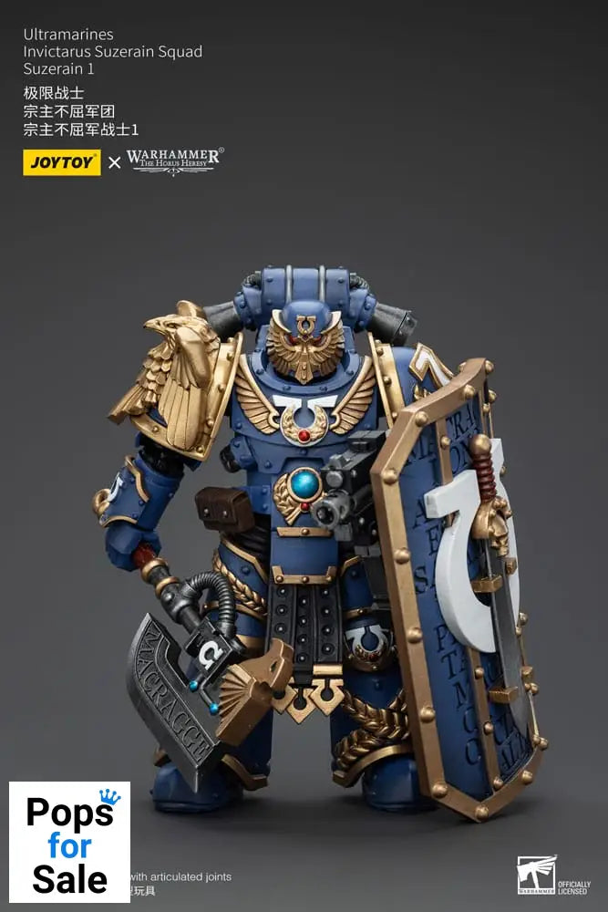 Warhammer The Horus Heresy Action Figure 1/18 Ultramarines Invictarus Suzerain Squad Suzerain 1 12 cm Action figures
