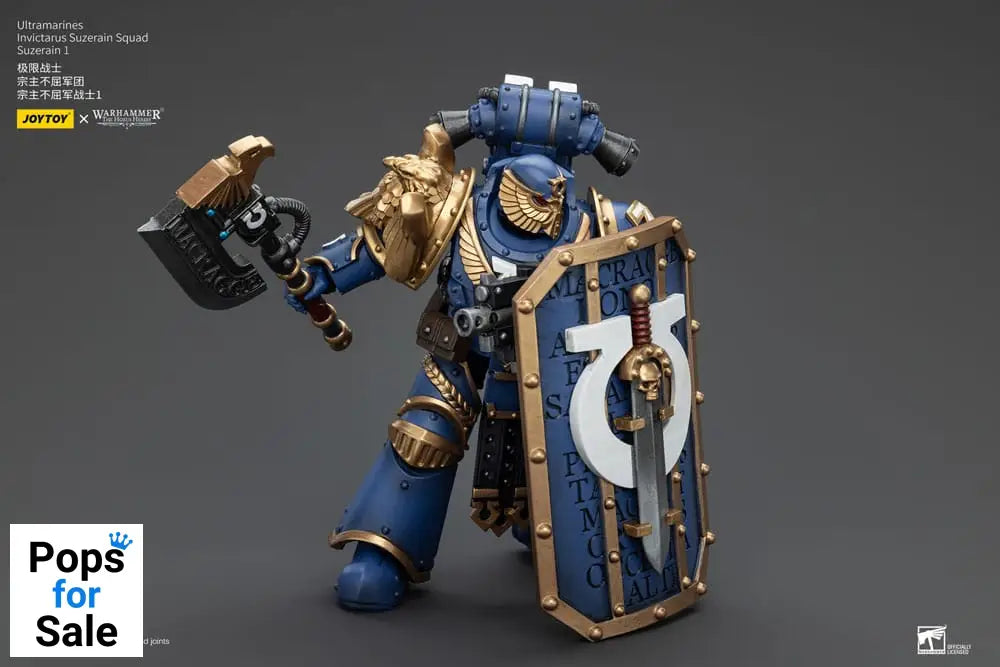 Warhammer The Horus Heresy Action Figure 1/18 Ultramarines Invictarus Suzerain Squad Suzerain 1 12 cm