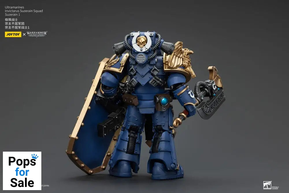 Warhammer The Horus Heresy Action Figure 1/18 Ultramarines Invictarus Suzerain Squad Suzerain 1 12 cm