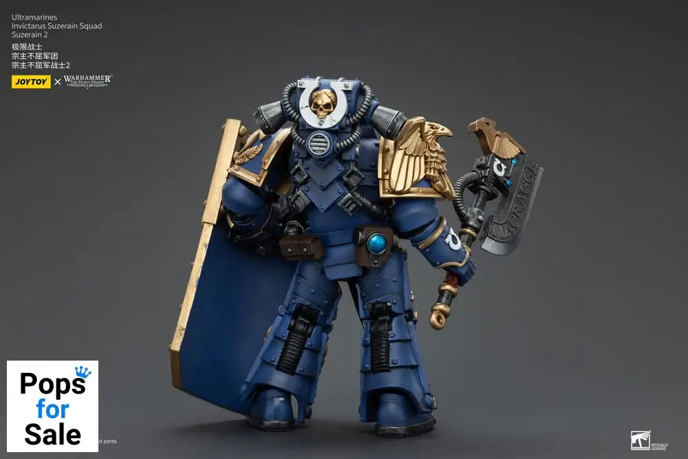 Warhammer The Horus Heresy Action Figure 1/18 Ultramarines Invictarus Suzerain Squad Suzerain 2 12 cm