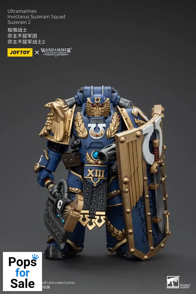 Warhammer The Horus Heresy Action Figure 1/18 Ultramarines Invictarus Suzerain Squad Suzerain 2 12 cm