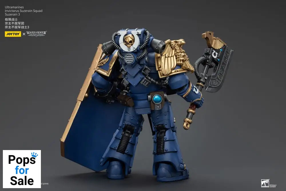 Warhammer The Horus Heresy Action Figure 1/18 Ultramarines Invictarus Suzerain Squad Suzerain 3 12 cm