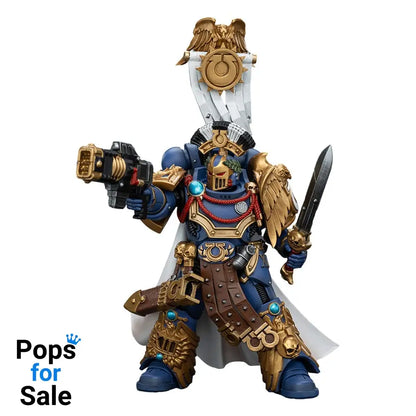 Warhammer The Horus Heresy Action Figure 1/18 Ultramarines Legion Praetor with Power Sword and Volkite Serpenta 20 cm