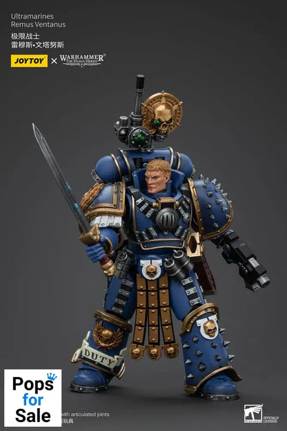 Warhammer The Horus Heresy Action Figure 1/18 Ultramarines Remus Ventanus 14 cm