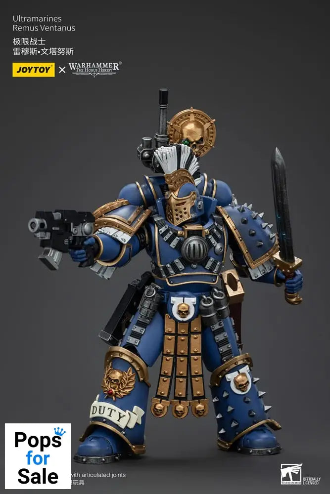 Warhammer The Horus Heresy Action Figure 1/18 Ultramarines Remus Ventanus 14 cm