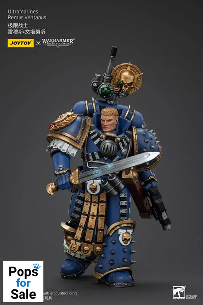 Warhammer The Horus Heresy Action Figure 1/18 Ultramarines Remus Ventanus 14 cm