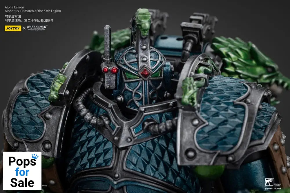 Warhammer The Horus Heresy Action Figure Alpha Legion Alpharius, Primarch of the XXth Legion 25 cm