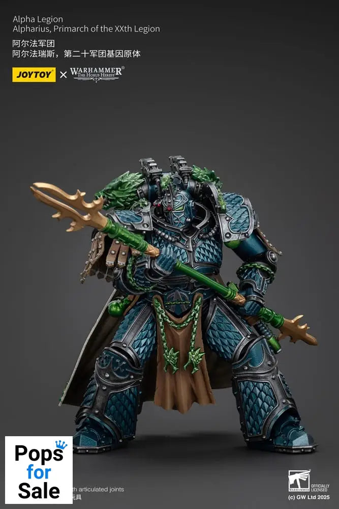 Warhammer The Horus Heresy Action Figure Alpha Legion Alpharius, Primarch of the XXth Legion 25 cm