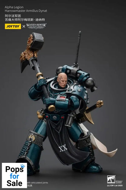 Warhammer The Horus Heresy Action Figure Alpha Legion Harrowmaster Armillus Dynat 20 cm