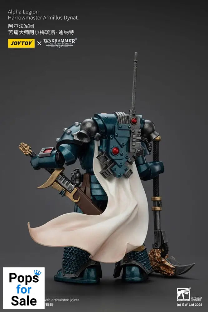 Warhammer The Horus Heresy Action Figure Alpha Legion Harrowmaster Armillus Dynat 20 cm