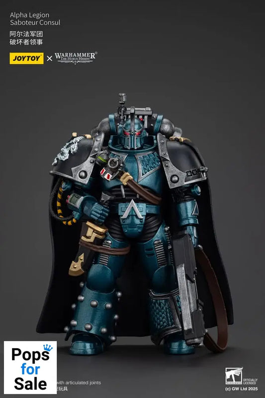 Warhammer The Horus Heresy Action Figure Alpha Legion Saboteur Consul 20 cm Action figures