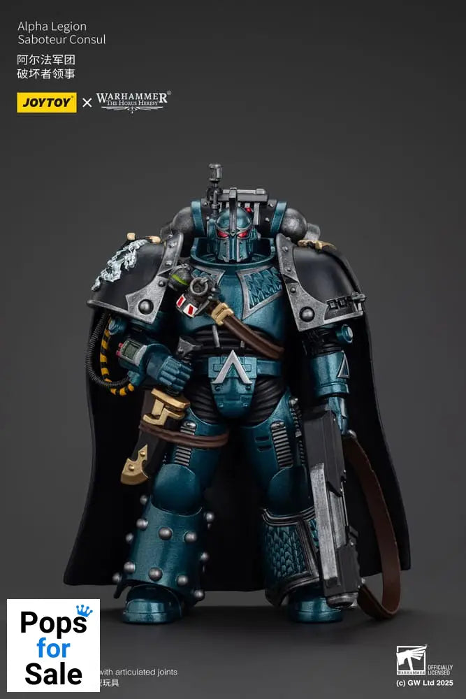 Warhammer The Horus Heresy Action Figure Alpha Legion Saboteur Consul 20 cm
