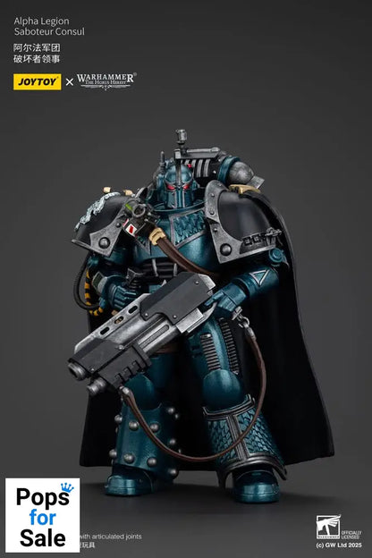 Warhammer The Horus Heresy Action Figure Alpha Legion Saboteur Consul 20 cm