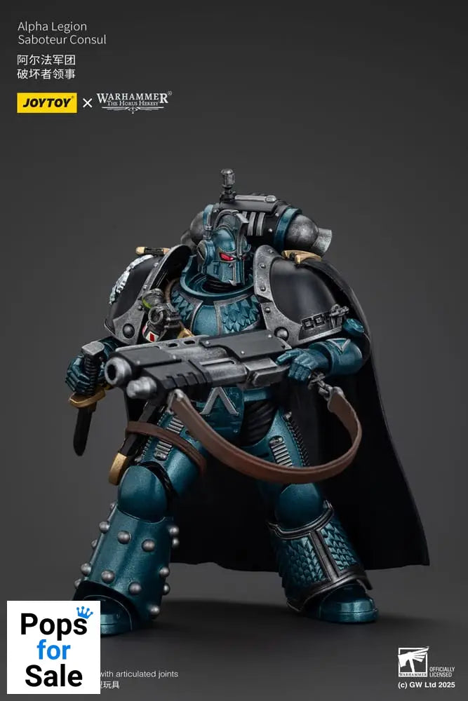 Warhammer The Horus Heresy Action Figure Alpha Legion Saboteur Consul 20 cm Action figures