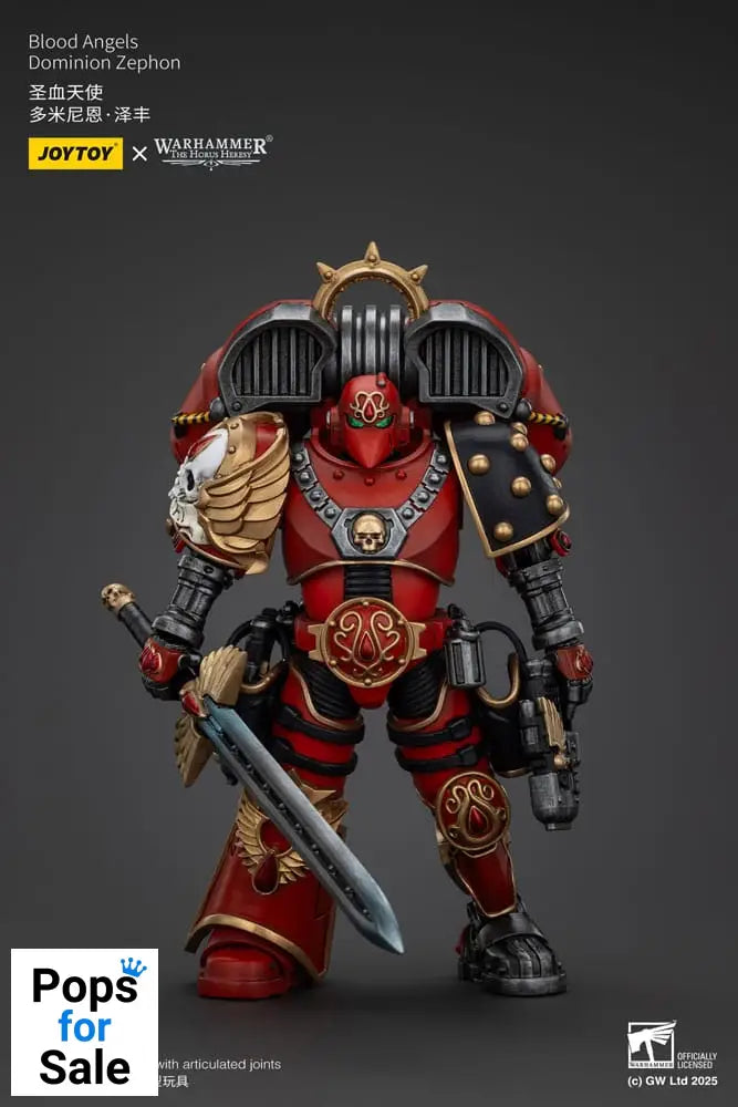 Warhammer The Horus Heresy Action Figure Blood Angels Dominion Zephon 20 cm