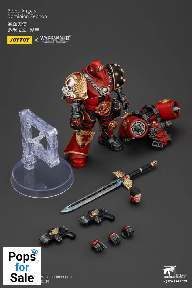 Warhammer The Horus Heresy Action Figure Blood Angels Dominion Zephon 20 cm