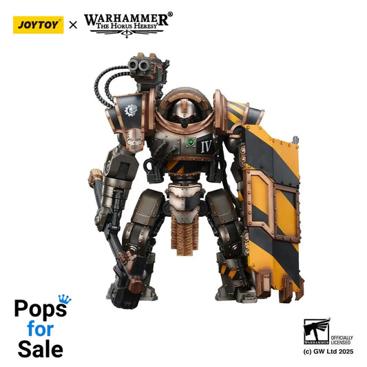 Warhammer The Horus Heresy Action Figure Iron Warriors Iron Circle Domitar-Ferrum Class Battle-automata with Karceri Battle Shield 24 cm
