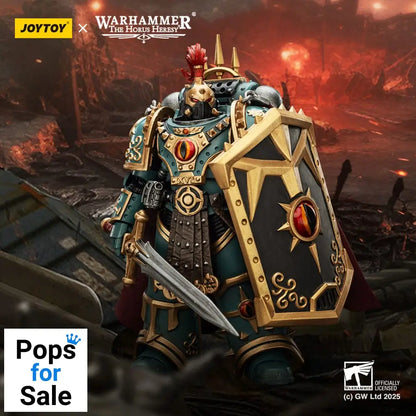 Warhammer The Horus Heresy Action Figure Sons of Horus Little Horus Aximand Captain of the 5th Company 20 cm