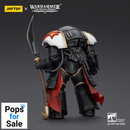 Warhammer The Horus Heresy Action Figure White Scars Ebon Keshig Terminator 1 with Power Glaive 13 cm