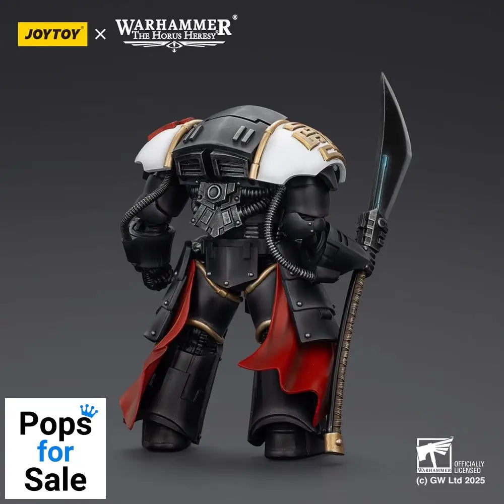 Warhammer The Horus Heresy Action Figure White Scars Ebon Keshig Terminator 2 with Power Glaive 13 cm