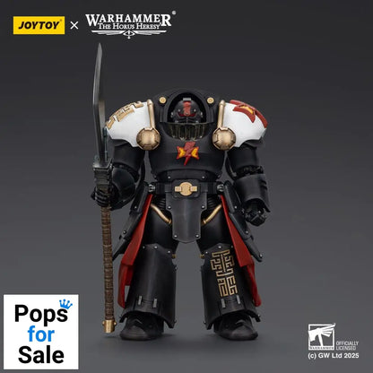 Warhammer The Horus Heresy Action Figure White Scars Ebon Keshig Terminator 2 with Power Glaive 13 cm