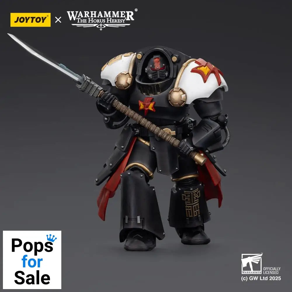 Warhammer The Horus Heresy Action Figure White Scars Ebon Keshig Terminator 2 with Power Glaive 13 cm