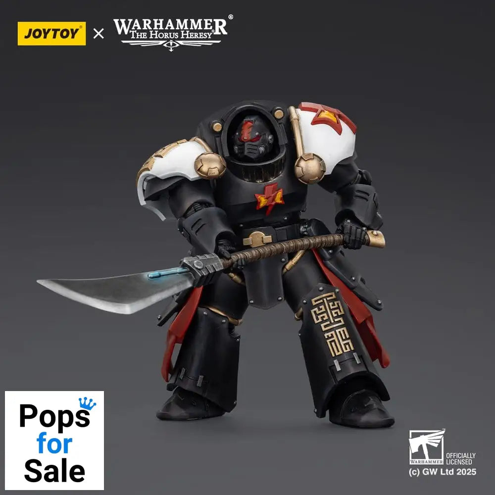 Warhammer The Horus Heresy Action Figure White Scars Ebon Keshig Terminator 2 with Power Glaive 13 cm