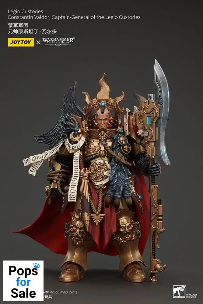Warhammer The Horus Heresy Actionfigur Legio Custodes Constantin Valdor Captain-General of the Legio Custodes 25 cm