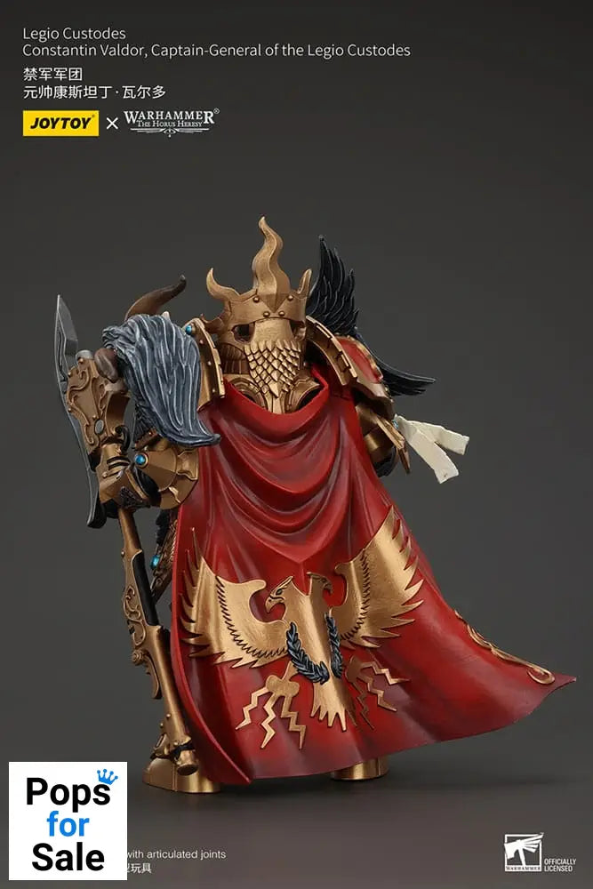 Warhammer The Horus Heresy Actionfigur Legio Custodes Constantin Valdor Captain-General of the Legio Custodes 25 cm