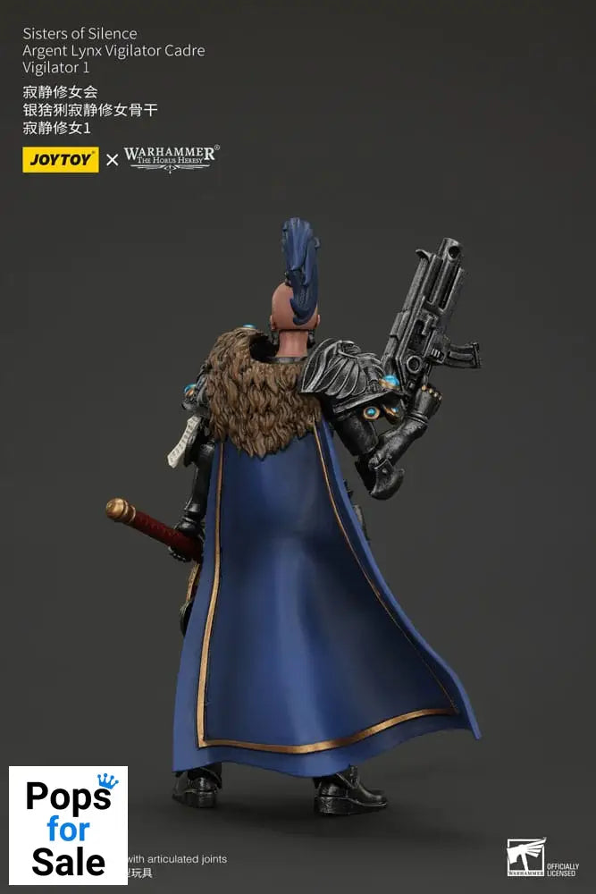Warhammer The Horus Heresy Actionfigur Sisters of Silence Argent Lynx Vigilator Cadre Vigilator 1 19 cm