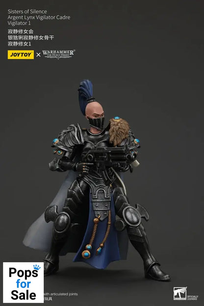 Warhammer The Horus Heresy Actionfigur Sisters of Silence Argent Lynx Vigilator Cadre Vigilator 1 19 cm Action figures