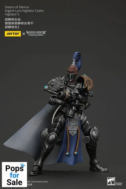 Warhammer The Horus Heresy Actionfigur Sisters of Silence Argent Lynx Vigilator Cadre Vigilator 2 19 cm