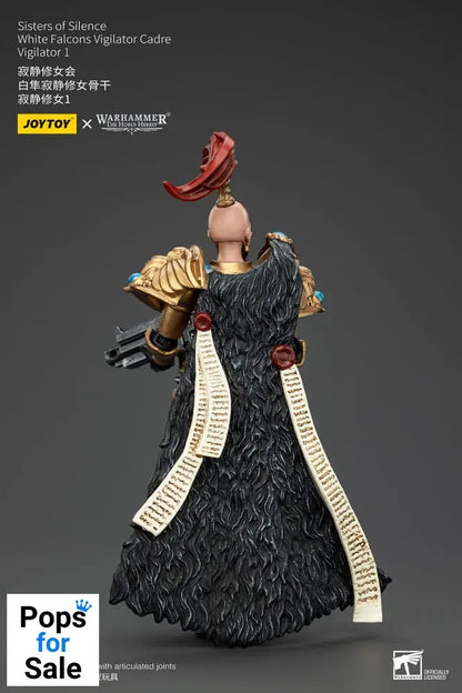Warhammer The Horus Heresy Actionfigur Sisters of Silence White Falcons Vigilator Cadre Vigilator 1 19 cm