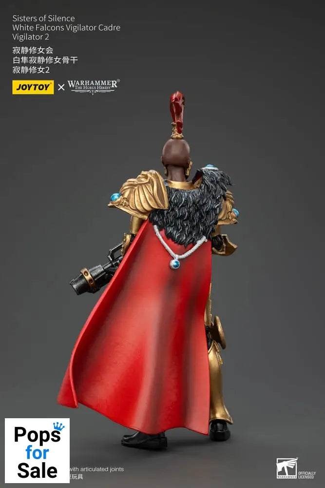 Warhammer The Horus Heresy Actionfigur Sisters of Silence White Falcons Vigilator Cadre Vigilator 2 19 cm