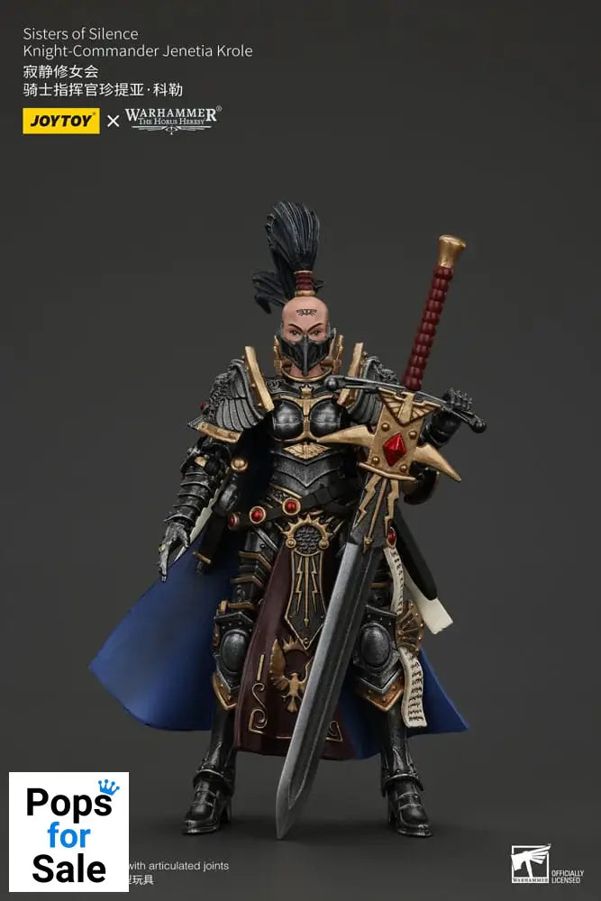 Warhammer The Horus Heresy Actionfigur Sisters of SilenceKnight-Commander Jenetia Krole 19 cm