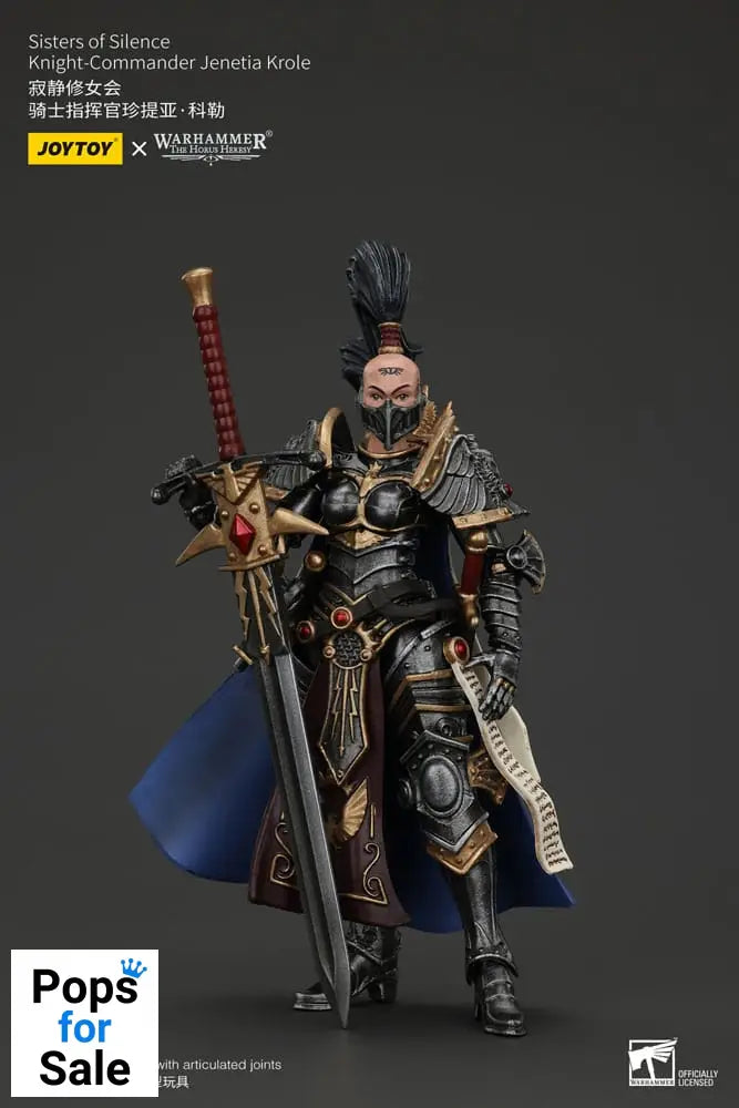Warhammer The Horus Heresy Actionfigur Sisters of SilenceKnight-Commander Jenetia Krole 19 cm