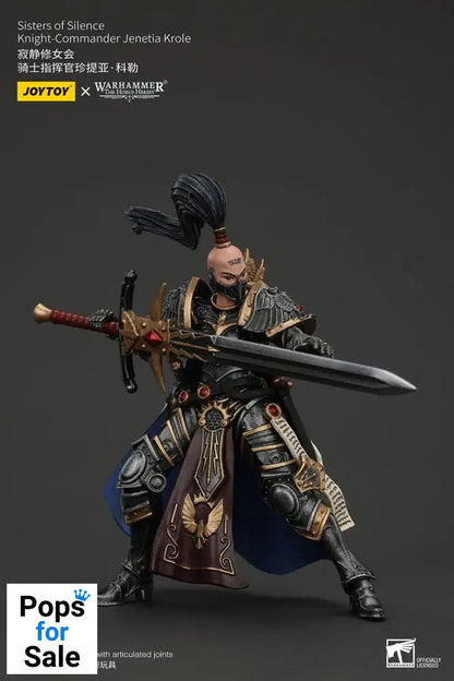 Warhammer The Horus Heresy Actionfigur Sisters of SilenceKnight-Commander Jenetia Krole 19 cm