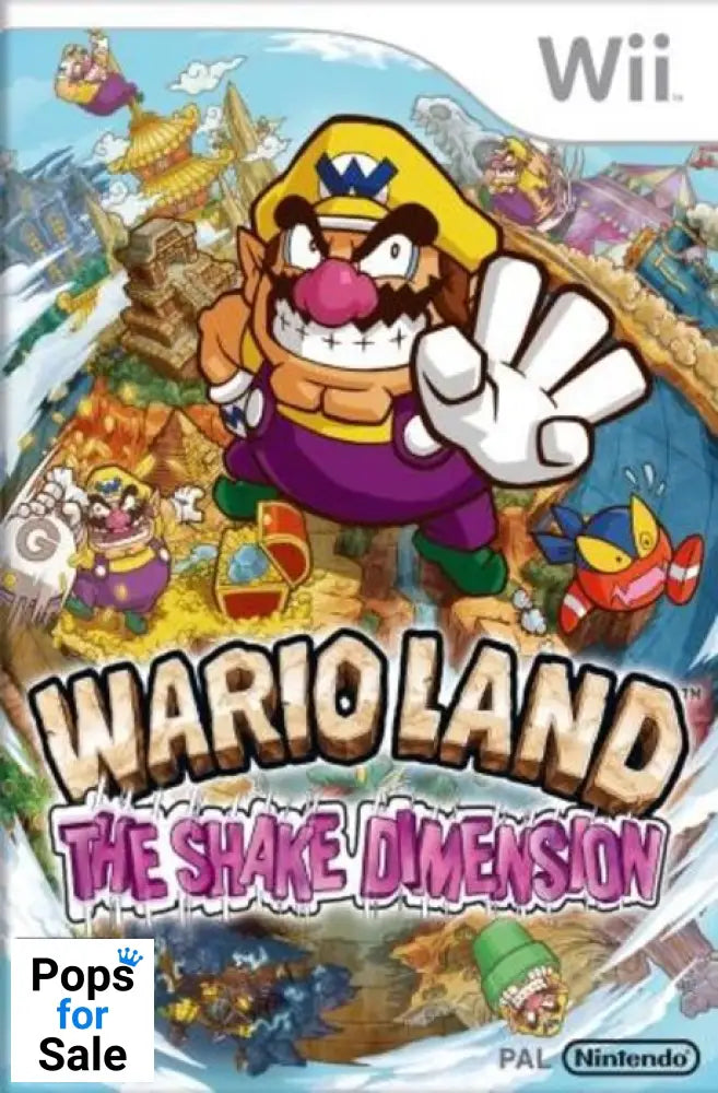 Wario Land: The Shake Dimension for Nintendo Wii/Wii-U - [No Manual]