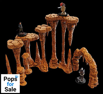 WarLock Tiles Accessory: Stalactites & Stalagmites