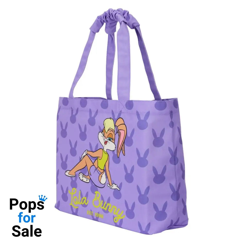 Warner Bros by Loungefly Canvas Tote Bag Looney Tunes Lola Bunny Oversize