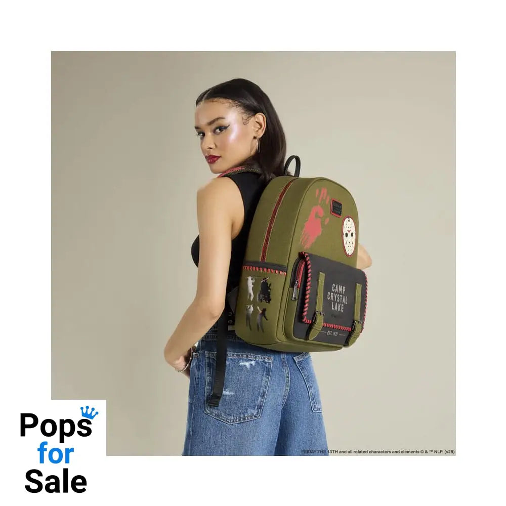 Warner Bros by Loungefly Full-Size Backpack Friday the 13th