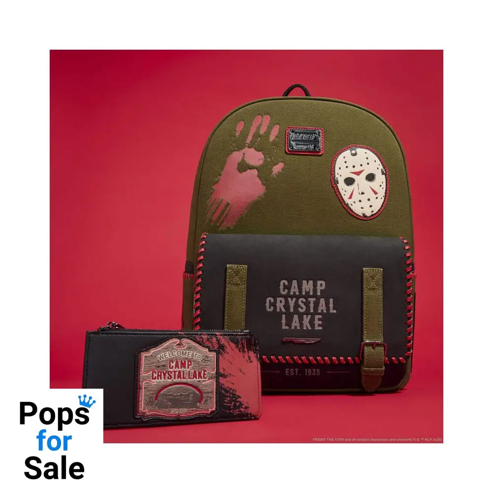 Warner Bros by Loungefly Full-Size Backpack Friday the 13th
